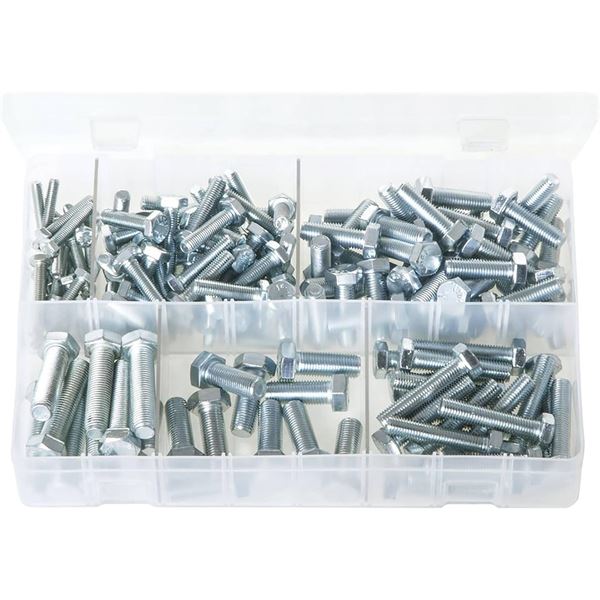 Assorted Box of High Tensile Set Screws - UNC - 150 Pieces