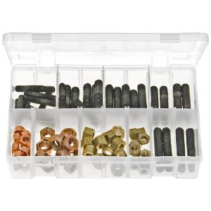 Assorted Box of Exhaust Manifold Studs & Nuts Metric - Pack 72