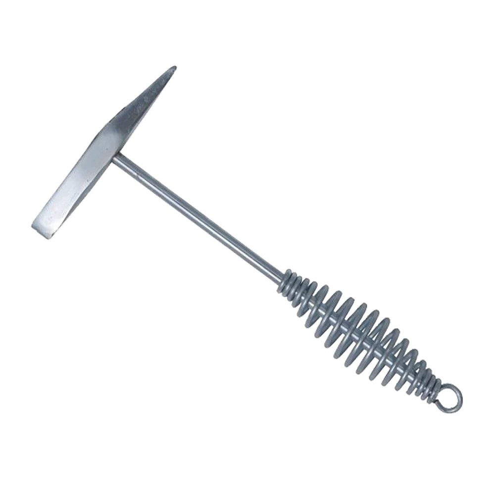 K-T Industries - Spring Handle Chipping Hammer w/ Brush - Murdoch's