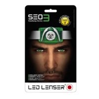 LED Lenser Seo3 Green Headlamp