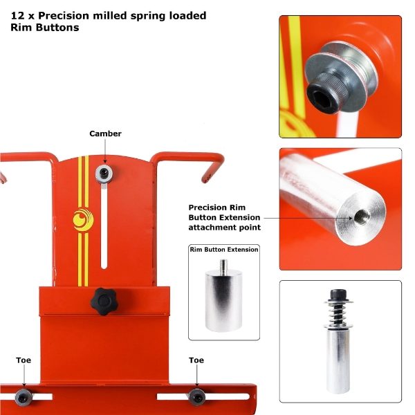 Zubra Twin Steer Laser Truck Wheel Alignment Tool