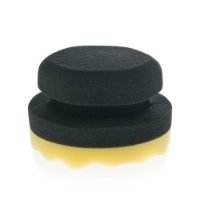 100mm Yellow & Black Handle Applicator Pad - Waffle