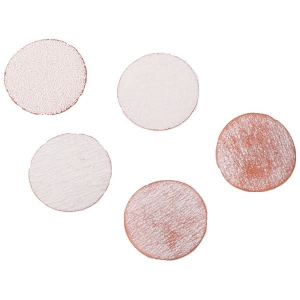 50mm (2") Sandpaper Discs Accessory Pack - 60, 120, 240, 320 & 400 Grades (Includes 2" Backing Pad)