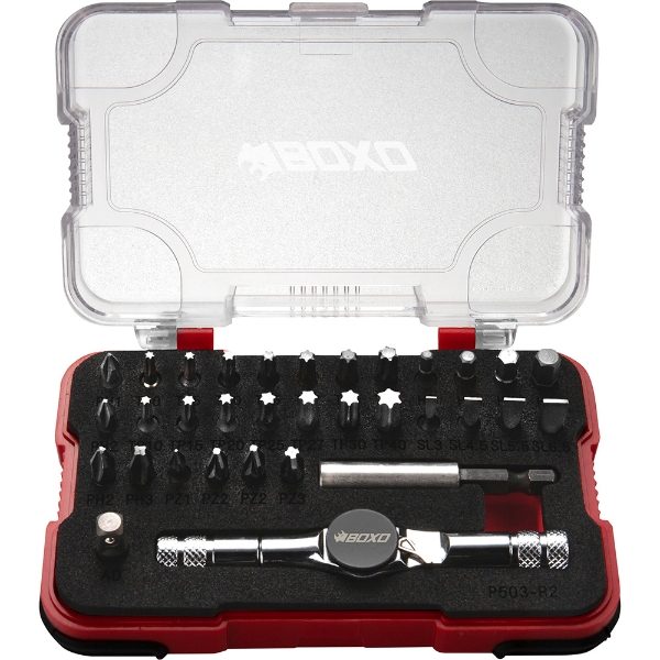 1/4" Socket Set & Accessories - 33 Piece