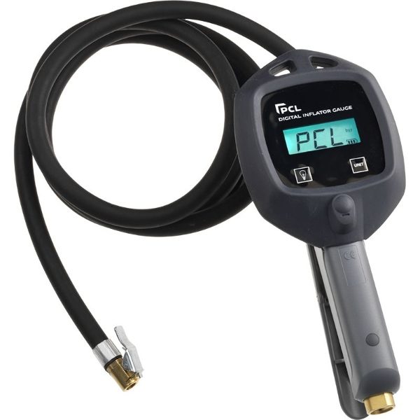 DTI Tyre Inflator with 1.8m Hose & Clip on Connector
