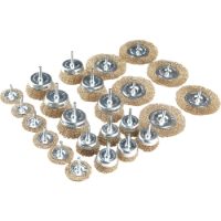 Powerhand 24PC Wire Wheel and Cup Brush Kit