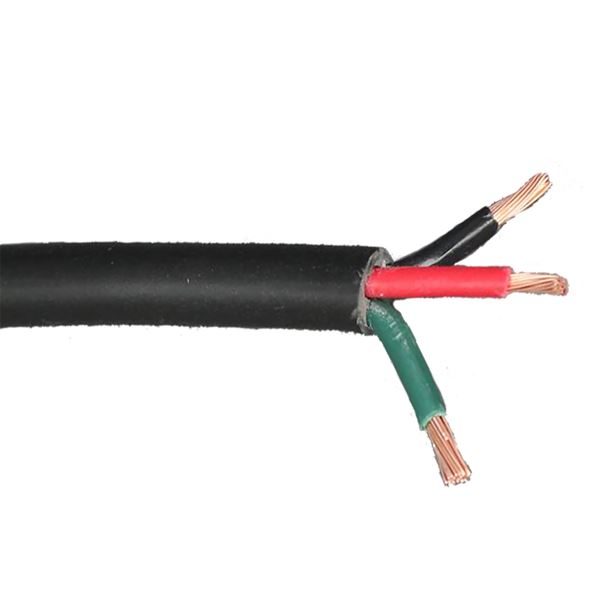 3-Core Black Thin Wall Auto Cable - 3 x 28/0.30mm x 30 metres