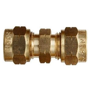 Metric Brass Tube Couplings with Stepped Olives