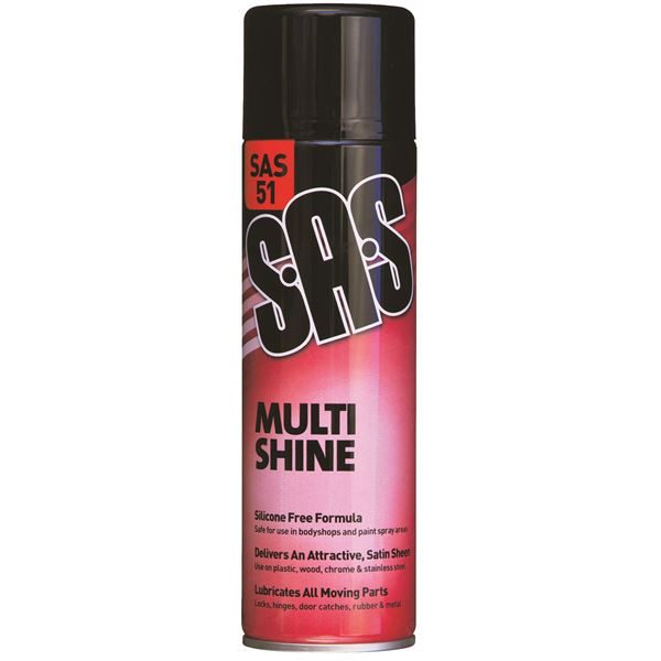 Multi Shine Spray 500ml Aerosols - 6 Pack